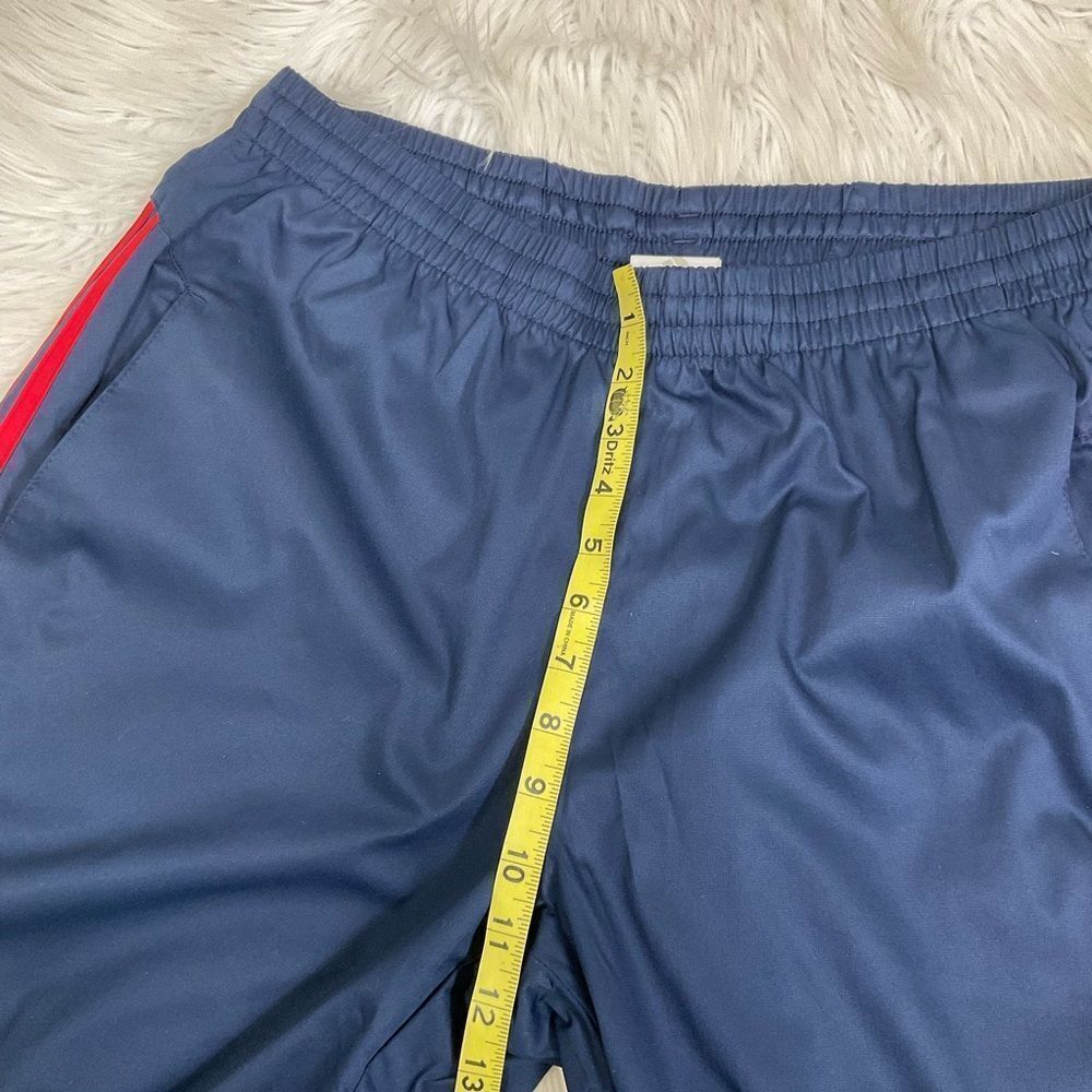 NEW Adidas Men’s Climalite Pant Revo Remix Navy Blue Red Stripes Track Pants L - Picture 8 of 14